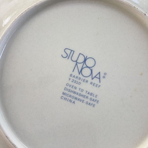 Studio Nova Sea Reef Y2310 4 Saucer Plates - Picture 3 of 3